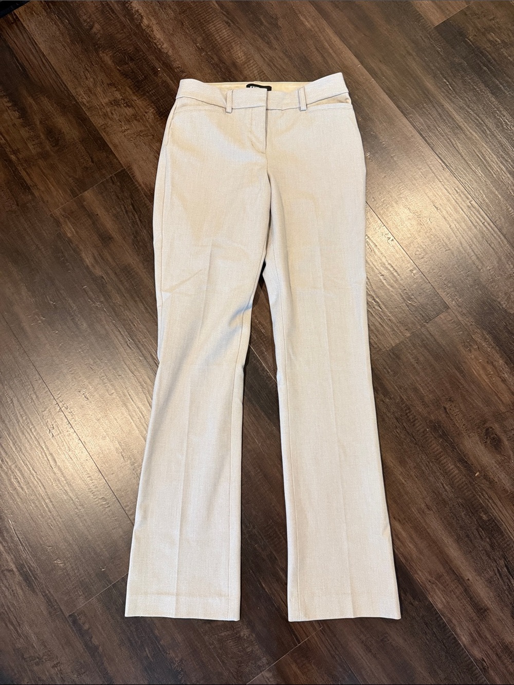 Express Women's Cream Boot Cut Dress Pants